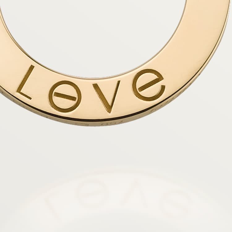 عقد  LOVE ذهب أصفر