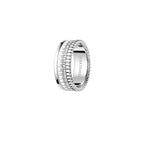 خاتم كاتر دابل وايت إيديشن سمول - quatre double white edition small