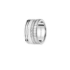 خاتم كاتر دابل وايت إيديشن لارج - quatre double white edition large