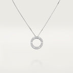 ‎مرصوف بالماس ‎ذهب أبيض، Love عقد