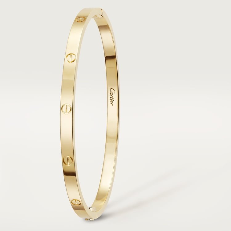 LOVE BRACELET, SMALL MODEL Yellow gold