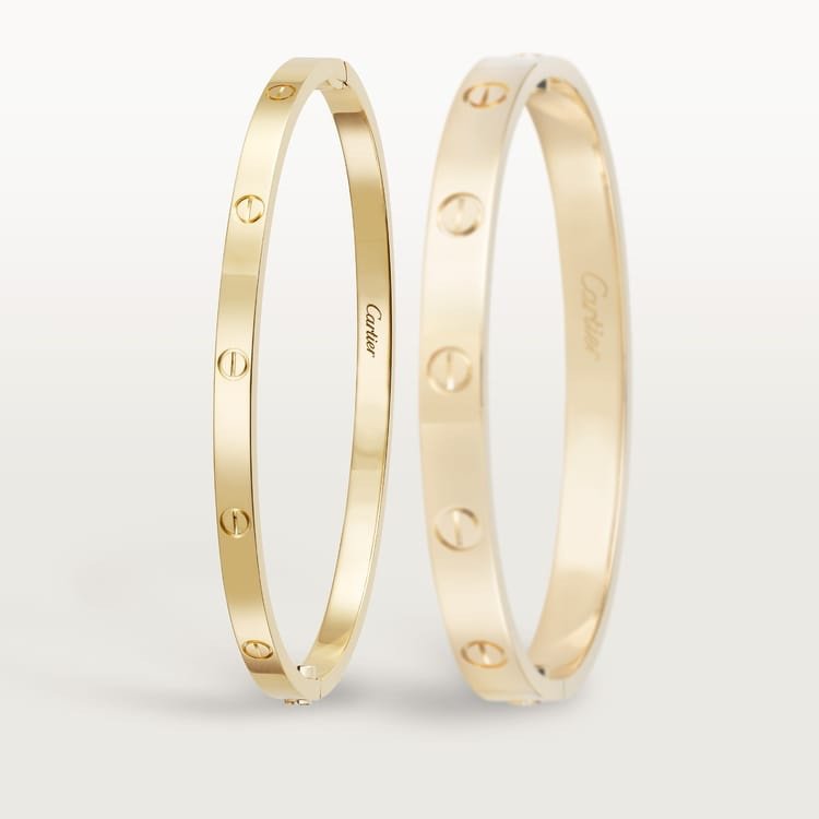LOVE BRACELET, SMALL MODEL Yellow gold