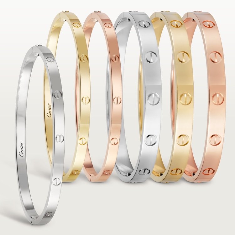 LOVE BRACELET, SMALL MODEL White gold