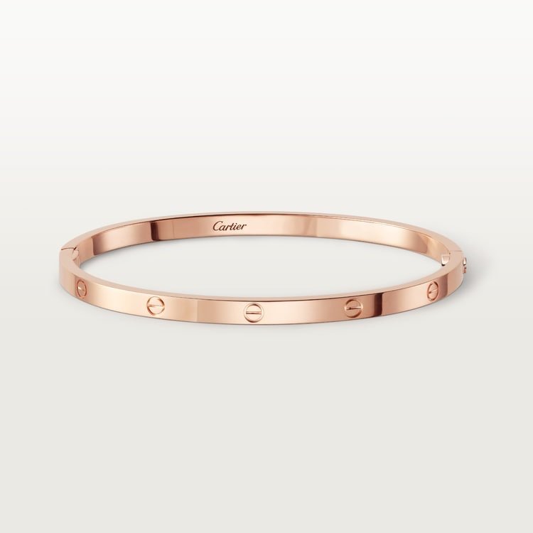 LOVE BRACELET, SMALL MODEL Rose gold
