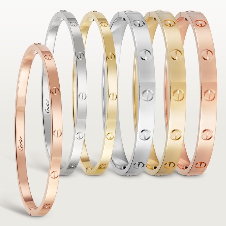 LOVE BRACELET, SMALL MODEL Rose gold