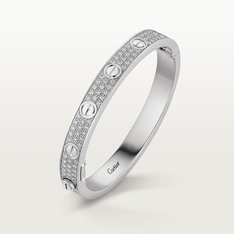 LOVE BRACELET White gold, diamonds