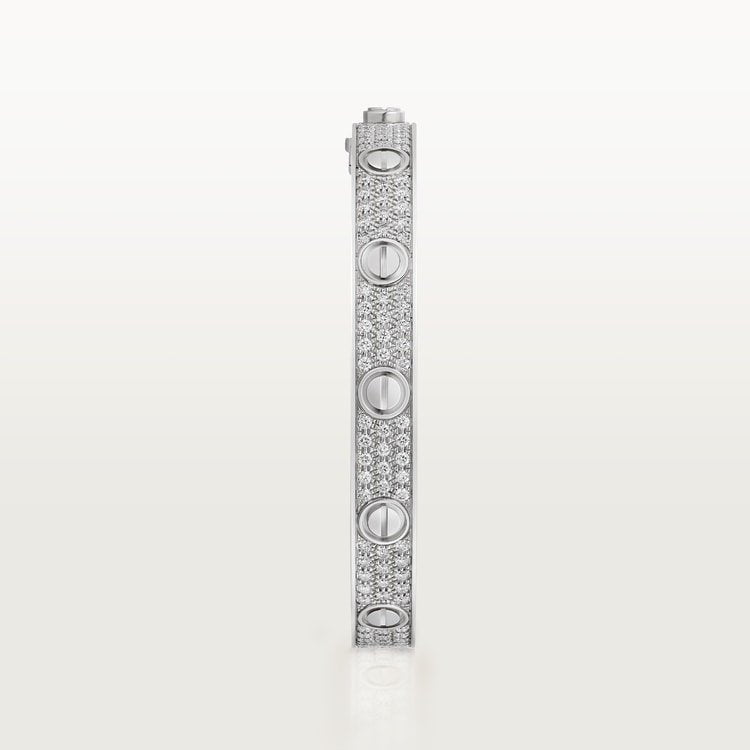 LOVE BRACELET White gold, diamonds