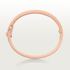 LOVE BRACELET, DIAMOND-PAVED Rose gold, diamonds
