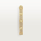 LOVE BRACELET, DIAMOND-PAVED Yellow gold, diamonds