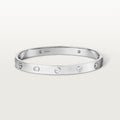 LOVE BRACELET, 4 DIAMONDS Rose gold,