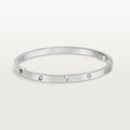 LOVE BRACELET, SMALL MODEL, 6 DIAMONDS White gold, diamonds