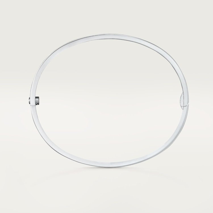 LOVE BRACELET, SMALL MODEL, 6 DIAMONDS White gold, diamonds