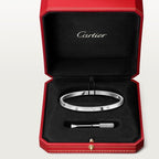 LOVE BRACELET, SMALL MODEL, 6 DIAMONDS White gold, diamonds