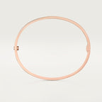 LOVE BRACELET, SMALL MODEL, 6 DIAMONDS Rose gold, diamonds