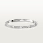 LOVE BRACELET, SMALL MODEL, PAVED White gold, diamonds