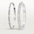 LOVE BRACELET, SMALL MODEL, PAVED White gold, diamonds