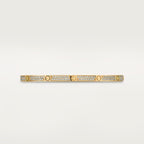 LOVE BRACELET, SMALL MODEL, PAVED Yellow gold, diamonds