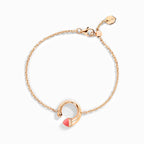 Cleo Venus Gold Chain Bracelet  Rose Gold