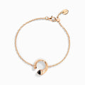 Cleo Venus Gold Chain Bracelet  Rose Gold