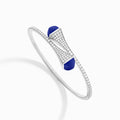 Cleo Diamond Slip-On Bracelet White Gold