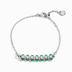 Tip-Top Diamond Chain Bracelet White Gold
