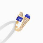 Cleo Diamond Midi Ring Yellow Gold
