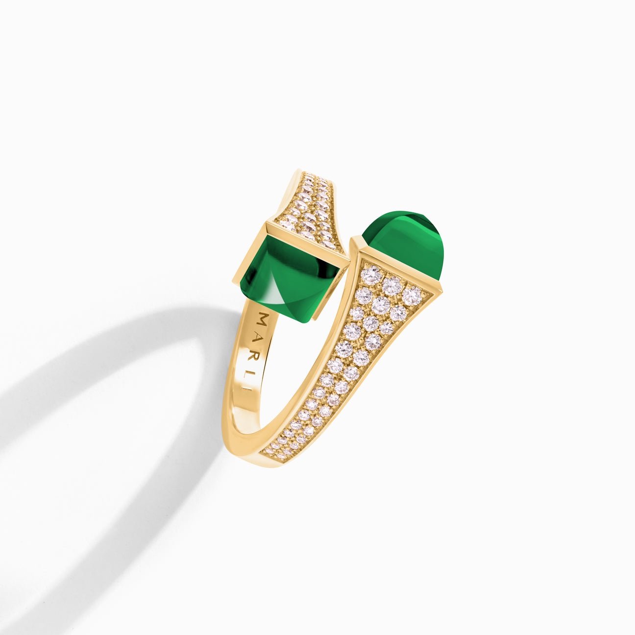 Cleo Diamond Midi Ring Yellow Gold