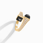 Cleo Diamond Midi Ring Yellow Gold