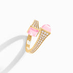 Cleo Diamond Midi Ring Yellow Gold