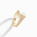 Cleo Diamond Midi Ring Yellow Gold