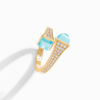 Cleo Diamond Midi Ring Yellow Gold