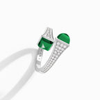 Cleo Diamond Midi Ring White Gold