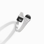 Cleo Diamond Midi Ring White Gold