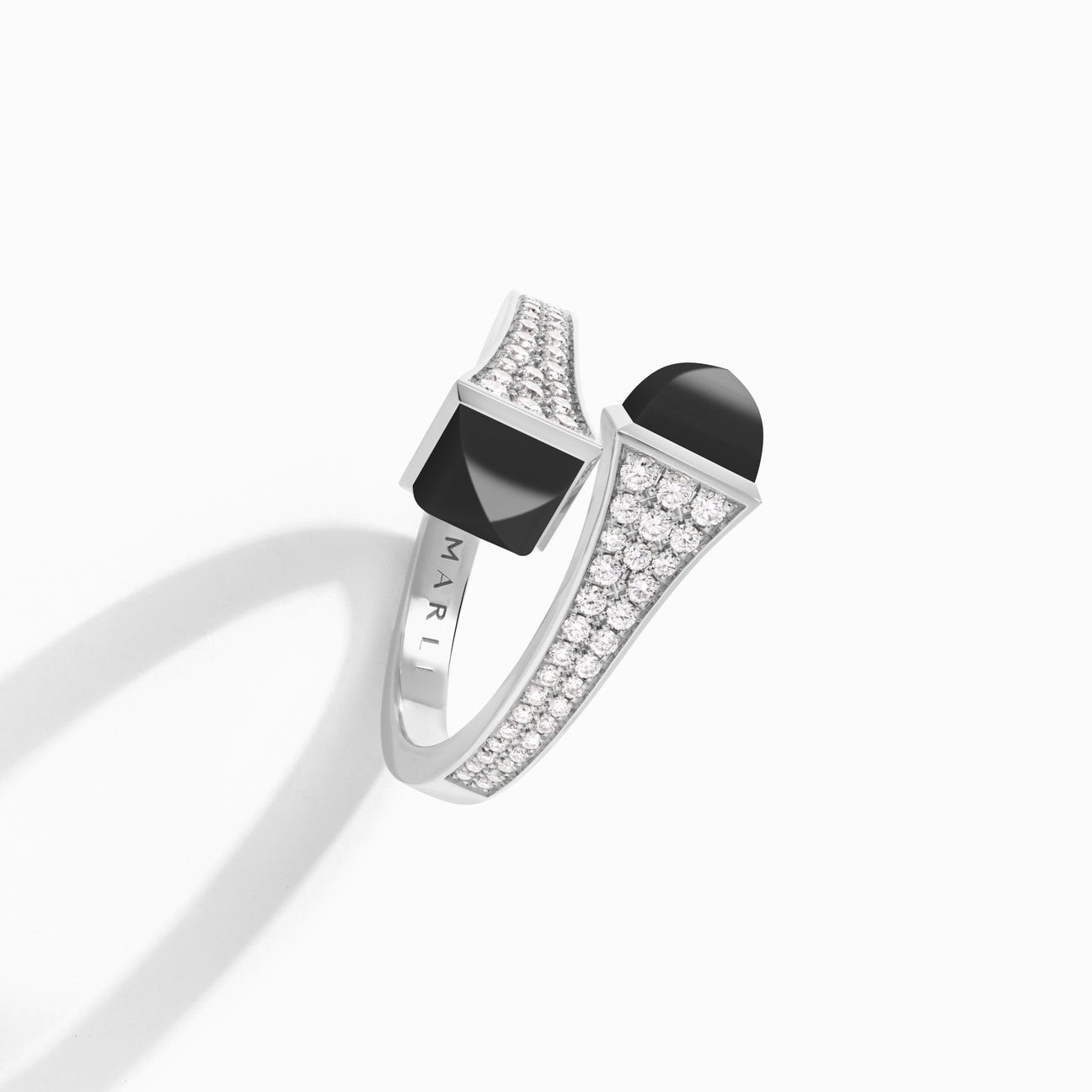 Cleo Diamond Midi Ring White Gold