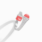 Cleo Diamond Midi Ring White Gold