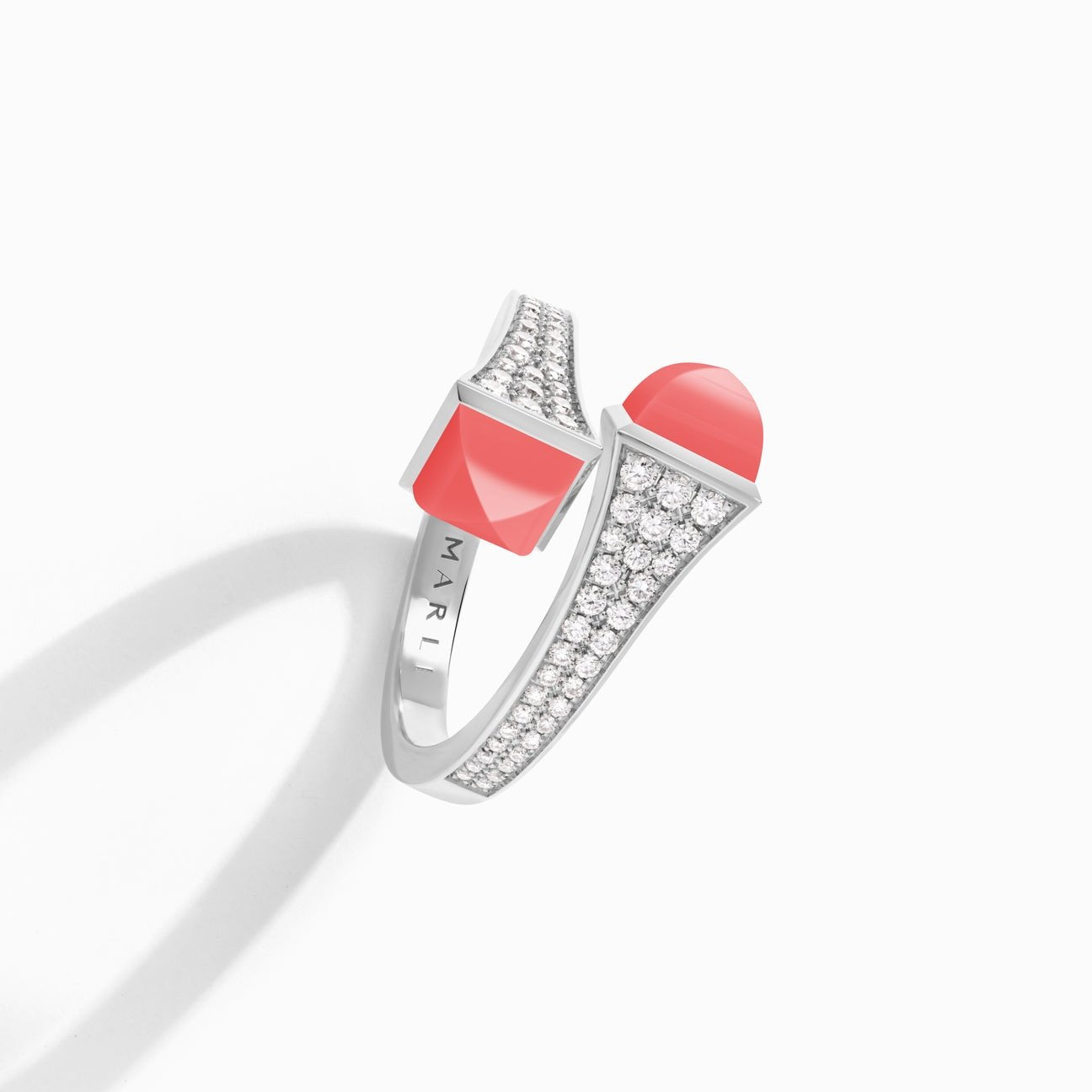 Cleo Diamond Midi Ring White Gold