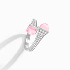 Cleo Diamond Midi Ring White Gold