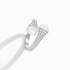 Cleo Diamond Midi Ring White Gold