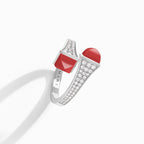 Cleo Diamond Midi Ring White Gold