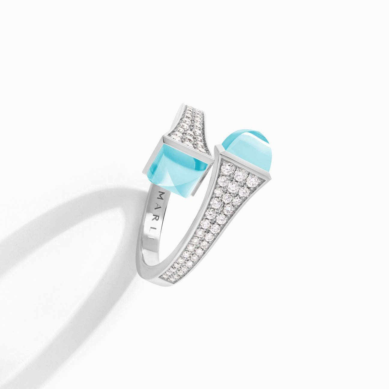 Cleo Diamond Midi Ring White Gold