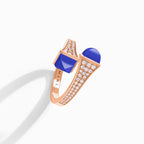 Cleo Diamond Midi Ring Rose Gold