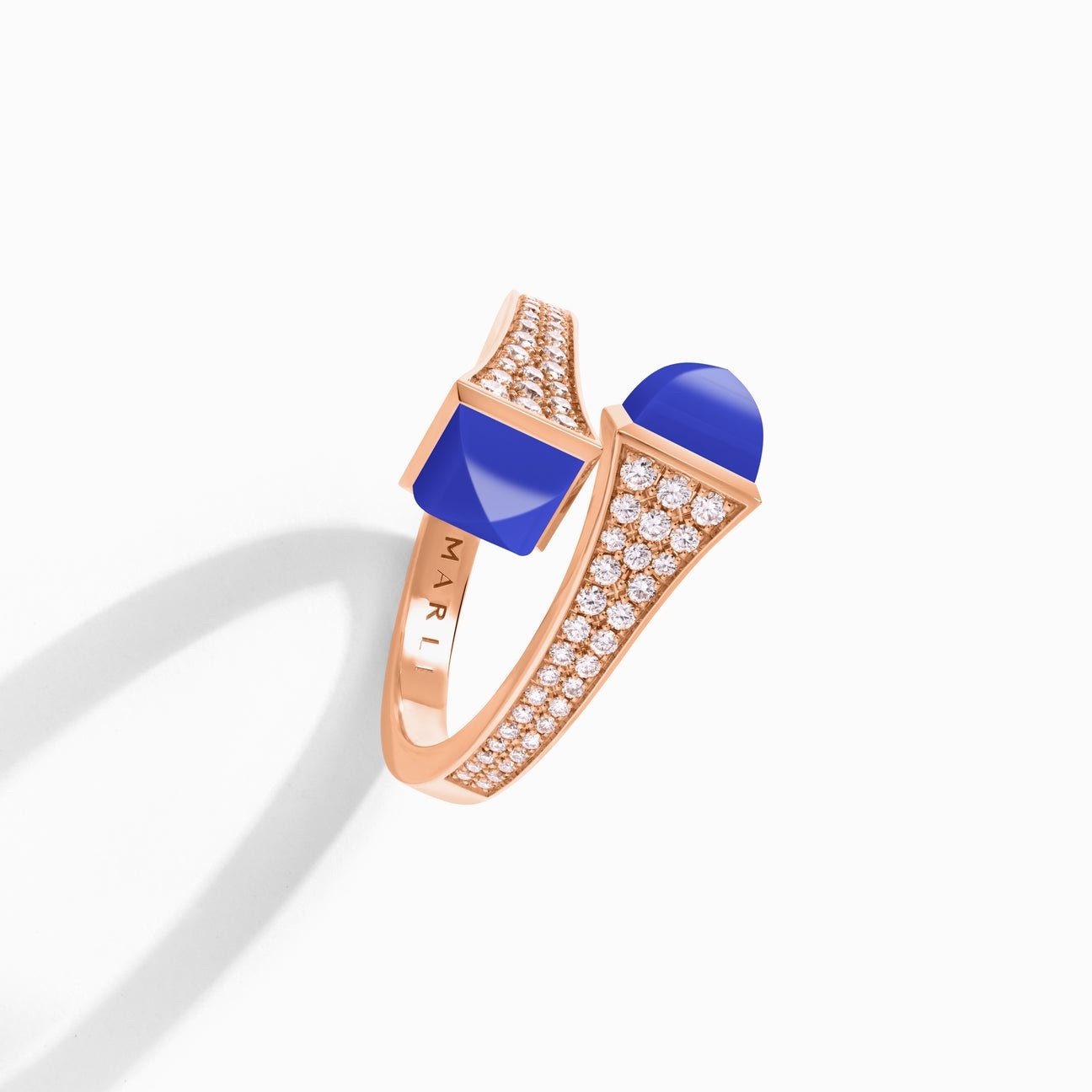 Cleo Diamond Midi Ring Rose Gold