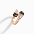 Cleo Diamond Midi Ring Rose Gold