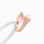 Cleo Diamond Midi Ring Rose Gold