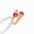 Cleo Diamond Midi Ring Rose Gold