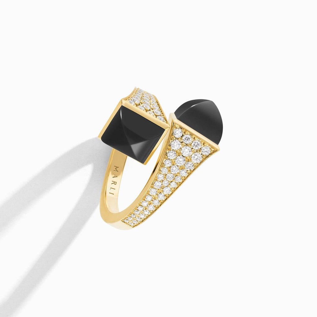 Cleo Diamond Ring Yellow Gold