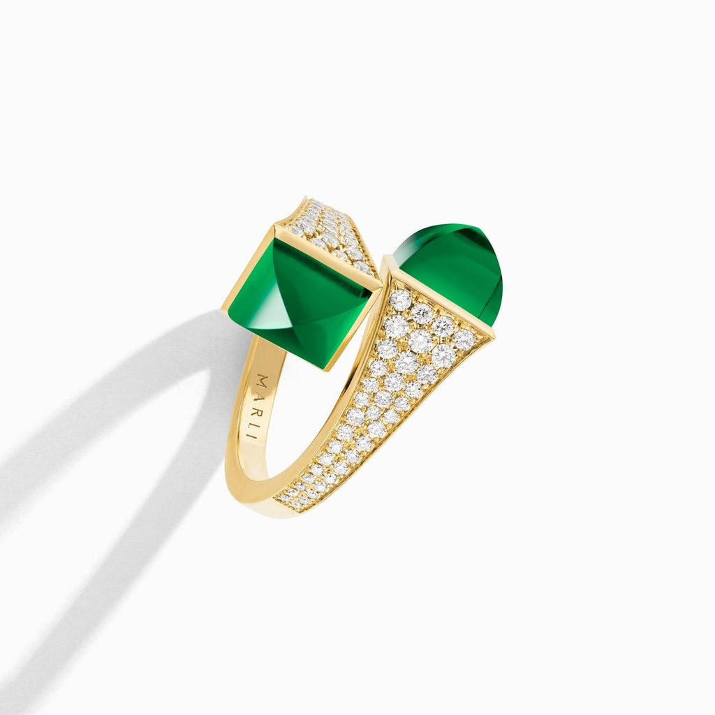 Cleo Diamond Ring Yellow Gold