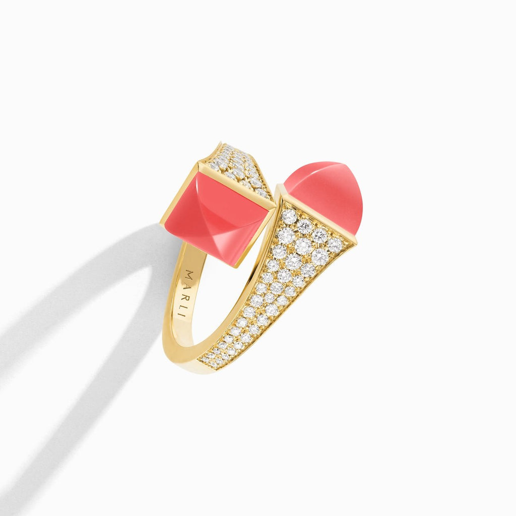 Cleo Diamond Ring Yellow Gold