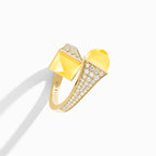 Cleo Diamond Ring Yellow Gold