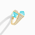 Cleo Diamond Ring Yellow Gold